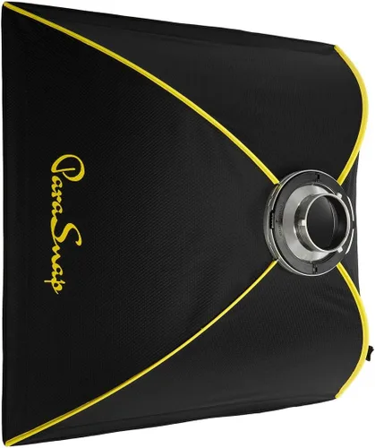 Vista 7 de Glow ParaSnap - Caja de luz cuadrada de 32 x 32 pulgadas con difusores externos e internos, 5.669 in Bowens Speedring, adaptador de intercambio