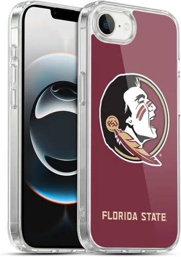 Vista 318 de Oficial Universidad Estatal de Florida FSU Soft Gel Case para iPhone de Apple 7 Plus/iPhone 8 Plus, Banner