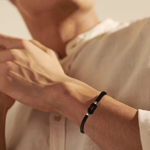Vista 48 de Pulseras hechas a mano, pulseras para mujeres y hombres, pulsera ajustable con inicial, regalos de joyería para mamá, esposa, novia, ella, amigos