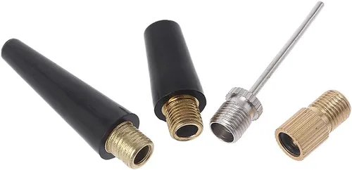 Vista 3 de Accesorios de adaptador de inflador para bomba estándar o compresor de aire neumático de bicicleta Val ve adaptador