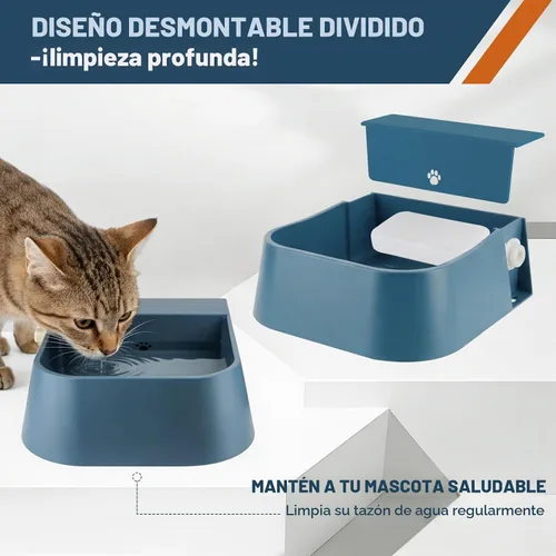 Vista 3 de Cuenco de agua automático para perro para grifo macho GHT de 3/4 pulgadas, dispensador de agua de llenado automático para exteriores de 2 litros