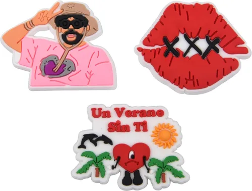 Vista 7 de Dijes para zapatos de conejo de personajes para hombres y mujeres de PVC suave decoración de zapatos accesorios de pulsera unisex regalos de fiesta