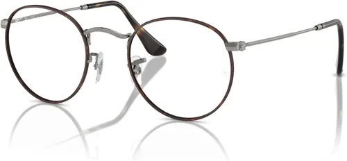 Vista 85 de Ray-Ban unisex-adult Rx3447v Round Metal Round Prescription Eyewear Frames