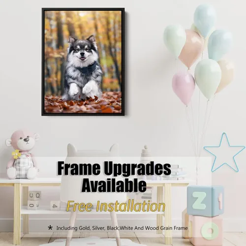 Vista 3 de Impresiones en lienzo personalizadas con tus fotos, imágenes personalizadas sobre lienzo, arte de pared para dormitorio, sala de estar, boda, bebé