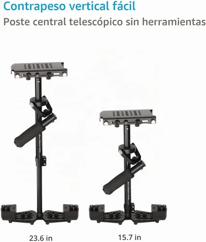 Vista 5 de FLYCAM Estabilizador de video portátil HD-3000 para cámaras DSLR de hasta