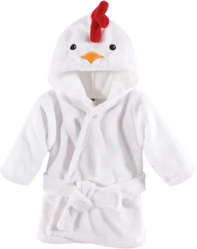 Vista 34 de Hudson Baby - Bata de baño unisex de peluche con cara de animal para bebé Azteca