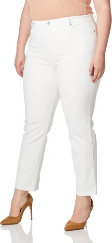 Vista 107 de Gloria Vanderbilt - Pantalones de mezclilla Amanda clásicos de tiro alto y pierna cónica petite para mujer Begonia Bloom