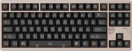 Vista 10 de ATK x QK Hex80 HE Teclado Gaming Magnético, 80% TKL, Aluminio CNC, Interruptores Ti de Efecto Hall, Polling de 8 kHz, Trigger Rápido Rosa bebé
