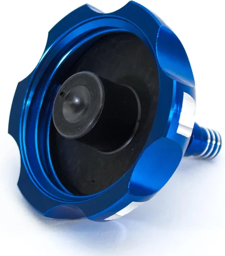 Vista 2 de Chapita de combustible ATV Yamaha Raptor YFM 660, 125, 250 y 350, Azul