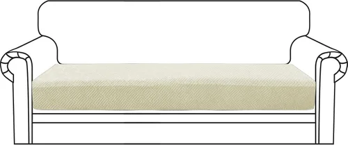 Vista 89 de ZNSAYOTX Fundas Elásticas Individuales para Cojines de Sofá Silla Cojín Fundas de Asiento de Sofá Fundas Protectoras Suaves de Reemplazo