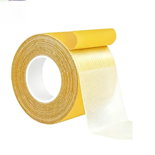Vista 14 de Heavy Duty Mesh Double Sided Tape, Clear Fiberglass Grid for Home Office