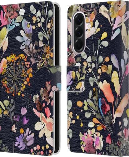 Vista 251 de Head Case Designs Officially Licensed Ninola Beige Wild Grasses Leather Wallet Case Compatible with Samsung Galaxy A07 4G