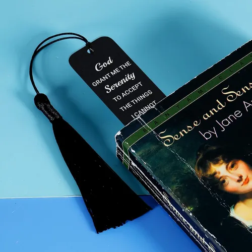 Vista 7 de Sobriety Recovery AA Gifts - Marcadores cristianos para mujeres y hombres, marcadores religiosos con versículos bíblicos