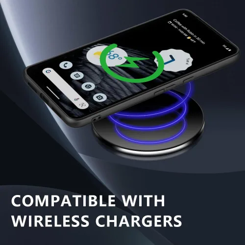 Vista 3 de X-level Funda protectora para Google Pixel 8, delgada, de doble capa, a prueba de golpes, cuerpo completo, parte trasera de policarbonato duro