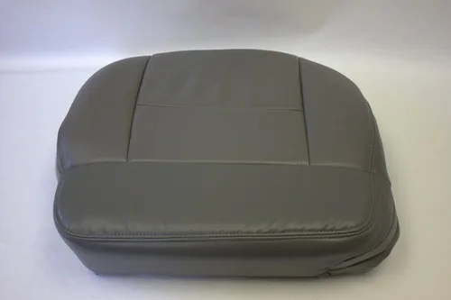 Vista 5 de Funda de asiento de piel gris para Ford F-150 Lariat de 2004, 2005, 2006 2007 y 2008.