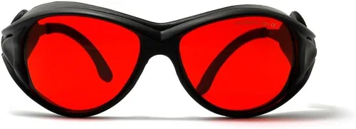 Vista 4 de Gafas de protección láser para 190-540nm 405/445/532nm azul violeta verde láser dedicado