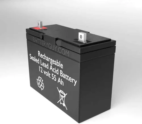 Vista 3 de BatteryGuy Scooters Winner 3 Ruedas de repuesto 12V 55Ah SLA Baterías equivalentes a la marca (Recargable) - Cantidad de 2
