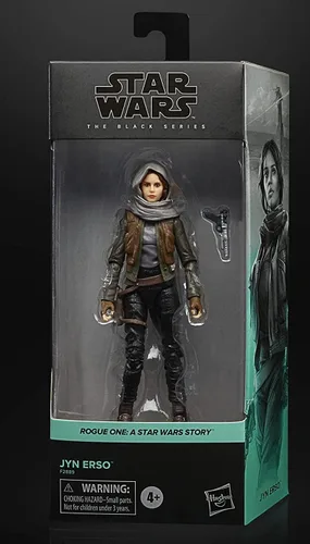 Vista 2 de STAR WARS The Black Series Jyn Erso - Figura de acción coleccionable de Rogue One: A Story de 6 pulgadas, juguetes para niños a partir de 4 años