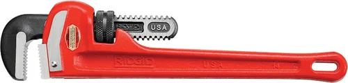 Vista 18 de RIDGID 31025 Llave de tubo recta modelo 18 resistente, llave de fontanería de 18 pulgadas