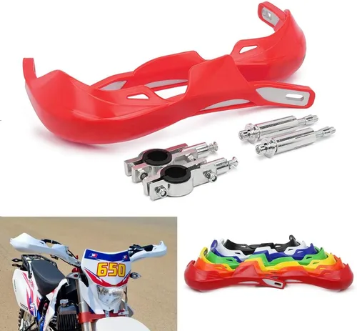 Vista 4 de Protectores de mano universales para motocicleta de 7/8 pulgadas, 0.866 in, 1 1/8 pulgadas, barra para TTR 125 CRF125F TW200 TTR230 YZ250F KX250F