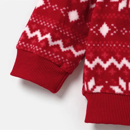 Vista 5 de Disney Sudaderas navideñas a juego para la familia, para niños y niñas, divertidas sudaderas navideñas de Minnie Mickey para la nieve