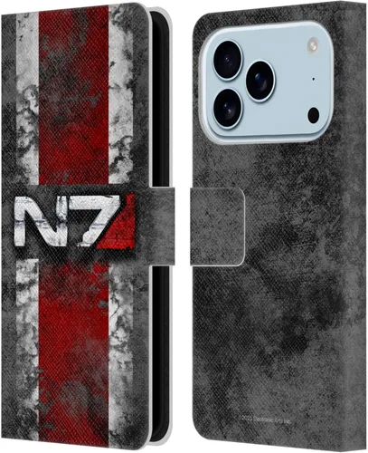 Vista 78 de Head Case Designs Funda de piel con licencia oficial de EA Bioware Mass Effect Cerberus Logo Graphics tipo cartera compatible con Apple iPhone 11