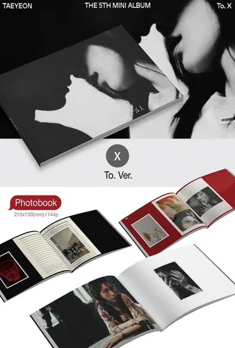 Vista 5 de TAEYEON [TO. X] El quinto mini álbum (TO Ver + Store Gift Photo Card) K-POP SELLADO