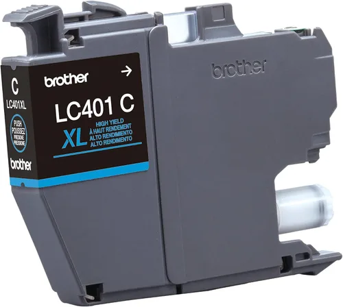 Vista 8 de Brother LC401XLCS - Cartucho de tinta cian de alto rendimiento (2 unidades)