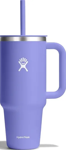 Vista 24 de Hydro Flask All Around - Vaso de viaje de 32 onzas, color gris (Birch)