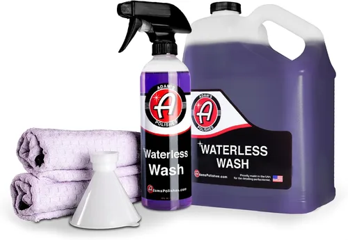 Vista 10 de Adam's Polishes Lavado de Autos sin Agua - Fabricado con Emulsificadores Avanzados y Lubricantes Especiales - Lavado de Autos Ecológico sin Agua sin