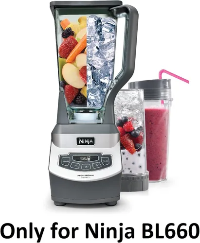Vista 5 de Jarra de repuesto de 72 oz compatible con Ninja Blender BL660