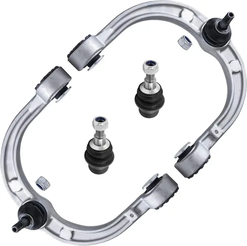 Vista 60 de Detroit Axle - Ejes de eje CV delantero izquierdo y derecho + Reemplazo de juntas esféricas de brazos de control inferiores delanteros para Ford