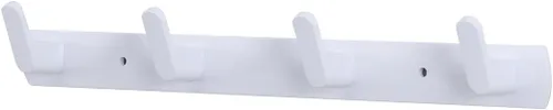 Vista 7 de Ganchos multifuncionales para toallas de bata, ganchos de pared para ropa no perforados, ganchos de aluminio para colocar armarios, baños, pasillos