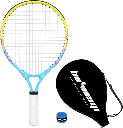 Vista 17 de bo'weiqi Raqueta de tenis para niños de 17"-25" para edades de 2-12 años, raqueta de tenis juvenil ligera para niñas y niños, deportes al aire