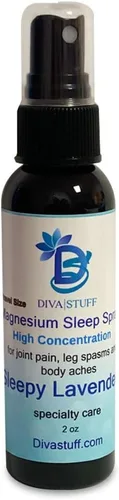 Vista 5 de Diva Stuff Spray de magnesio (8 onzas, Vanilla King)