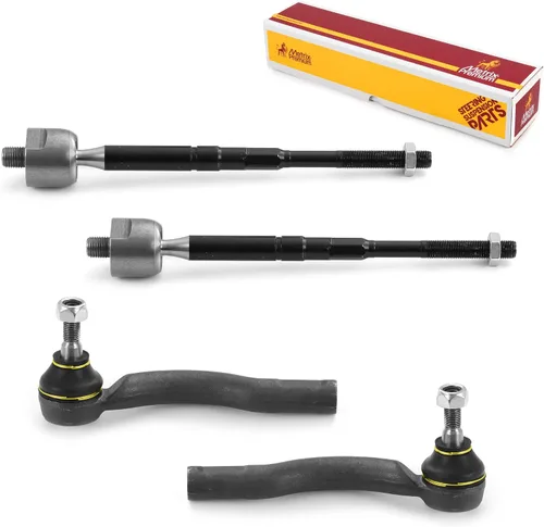 Vista 149 de Metrix Premium Chassis Parts - Kit de 4 piezas de extremos de barra de acoplamiento frontal exterior e interior compatible con Nissan Pathfinder