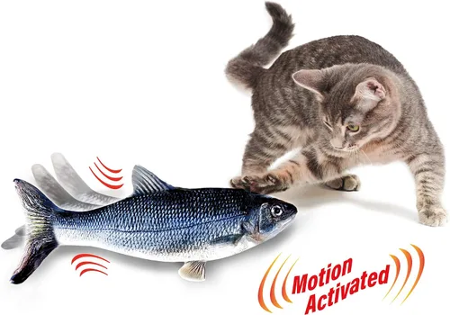 Vista 3 de Ontel - Flippity Fish - Pez de juguete para gatos