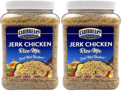 Vista 3 de Caribbean Rhythms Mezcla de arroz con pollo Jerk, 1.6 lb