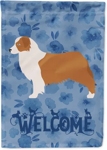 Vista 190 de Caroline's Treasures CK6175GF Affenpinscher - Bandera de bienvenida
