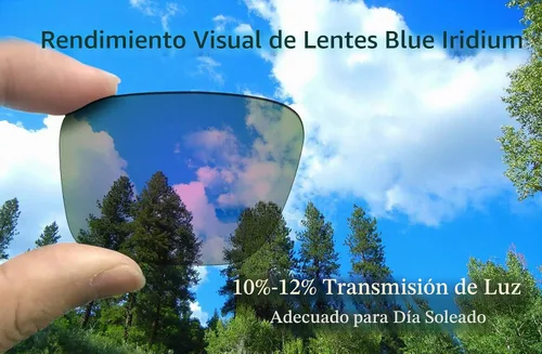 Vista 3 de Lentes polarizadas de repuesto para gafas de sol Oakley Portal X OO9460 azul Iridium