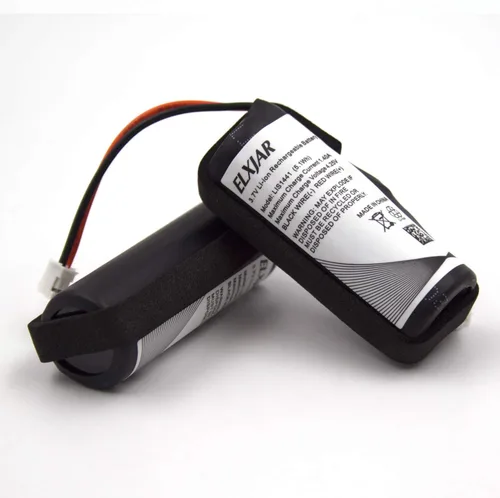 Vista 5 de elxjar Paquete de 2 baterías de repuesto para Sony PS3 Playstation 3 Move Motion Controller CECH-ZCM1E, CECH-ZCM1U (2 unidades)