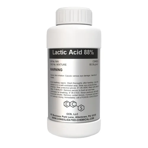 Vista 5 de Ácido láctico 88% - Calidad premium Grado alimenticio - 1 galón (128 onzas líquidas)
