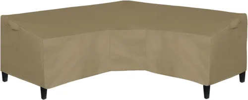 Vista 8 de Easy-Going Funda para Sofá Seccional en Forma de V para Patio, Funda Seccional Impermeable para Exteriores, Funda Resistente para Muebles de Jardín