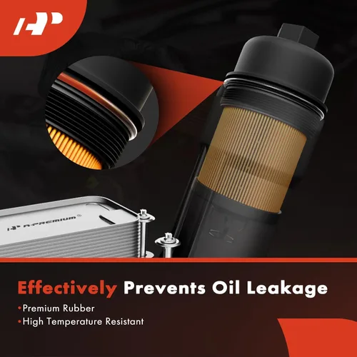 Vista 4 de A-Premium Filtro de aceite de protección de 10 mil millas compatible con Mercedes-Benz C300, C350e, E300, E350, Sprinter 1500, Sprinter 2500