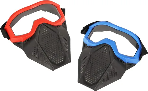 Vista 2 de Máscara táctica compatible con Nerf Rival, Apolo, Zeus, Khaos, Atlas, Artemis Blasters Rival Mask (2)