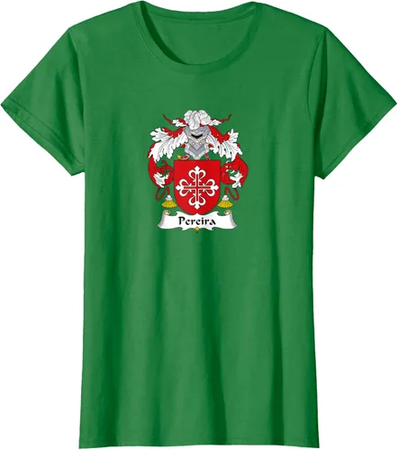 Vista 26 de Escudo de armas Pereira - Camiseta con escudo familiar, Negro