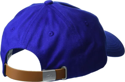 Vista 2 de Lacoste Unisex Adult Big Croc Twill Adjustable Leather Strap Hat