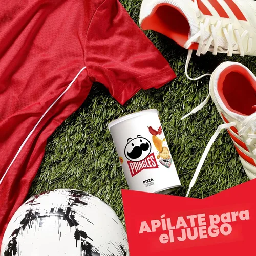 Vista 7 de Pringles Papas fritas de patata, aperitivos para el almuerzo, aperitivos para llevar, Grab n' Go, pizza (12 latas)