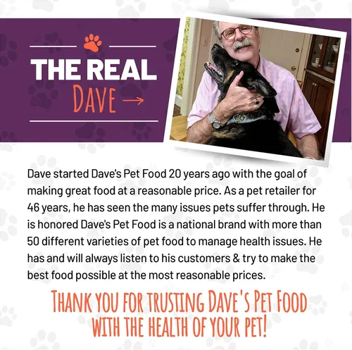 Vista 7 de Dave's Pet Food Soporte renal para perros con soporte renal (crumble de pollo y paté de atún), alimento renal húmedo para perros, bajo fósforo sin