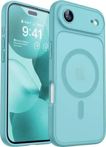 Vista 139 de CANSHN Funda magnética compatible con iPhone Air (6.5 pulgadas), mejorada [protección completa de la cámara] [compatible con Magsafe]